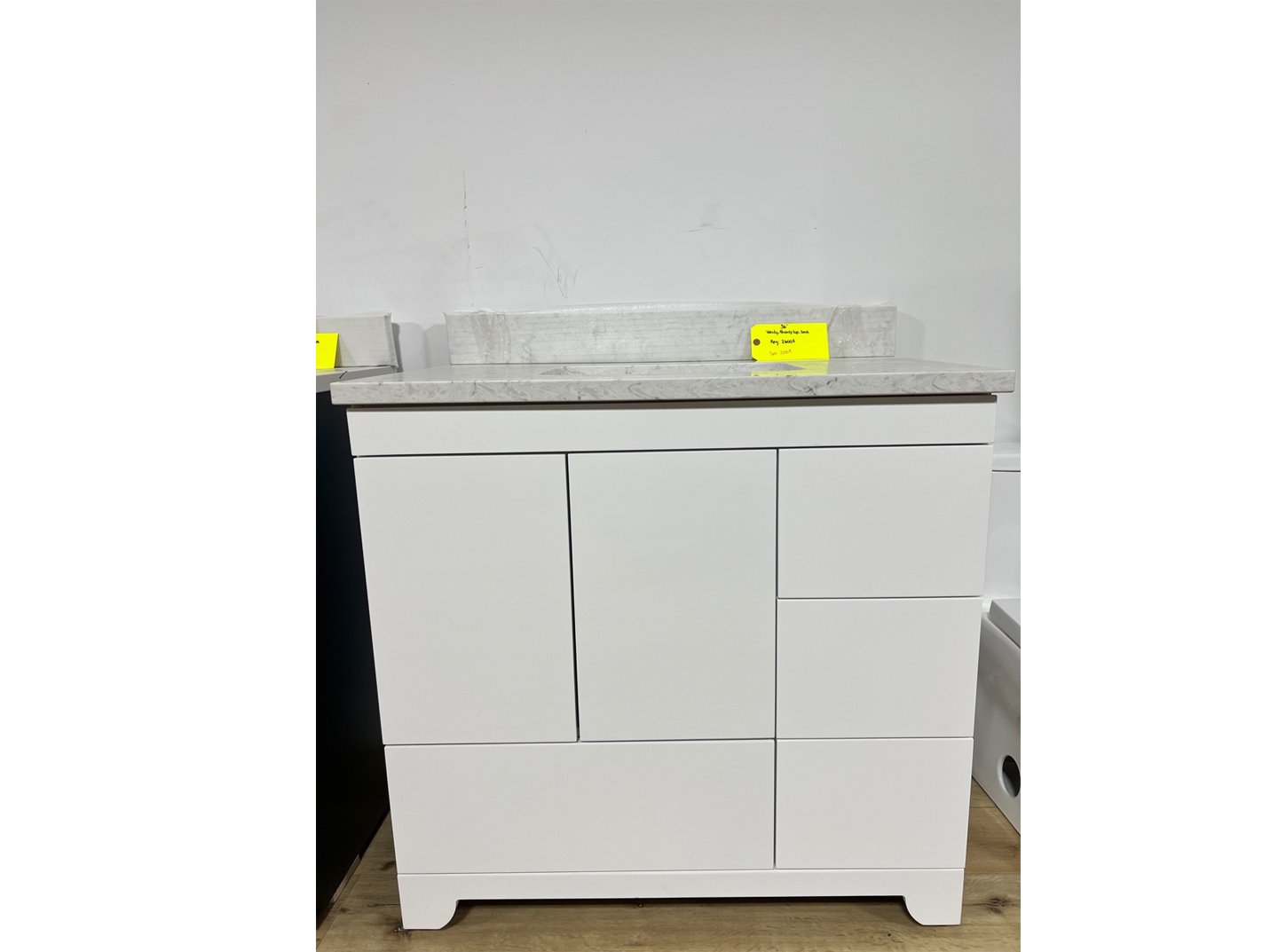 36” Vanity Countertop & Sink Included Kingdom Flooring